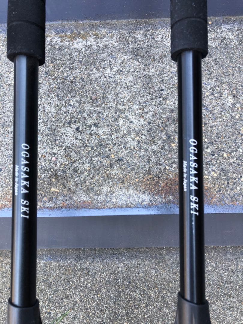 OGASAKA SKI バックカントリー用 ストック　ほぼ新品