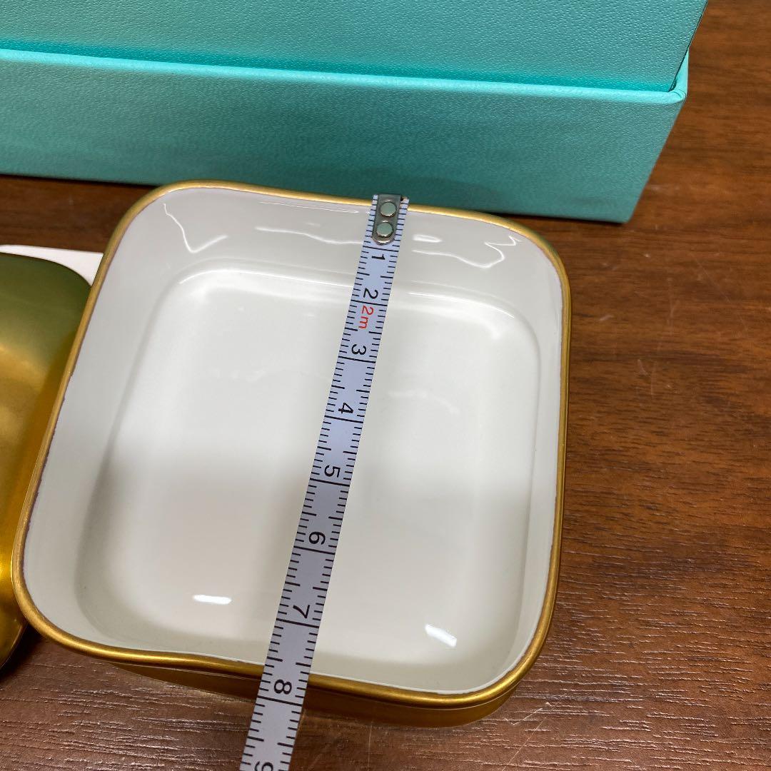 再値下【レア】ティファニー　金彩　box