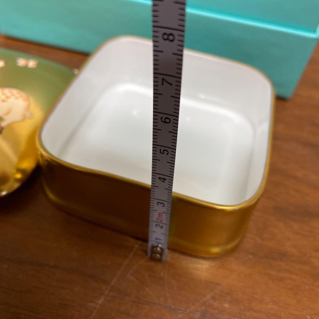 再値下【レア】ティファニー　金彩　box