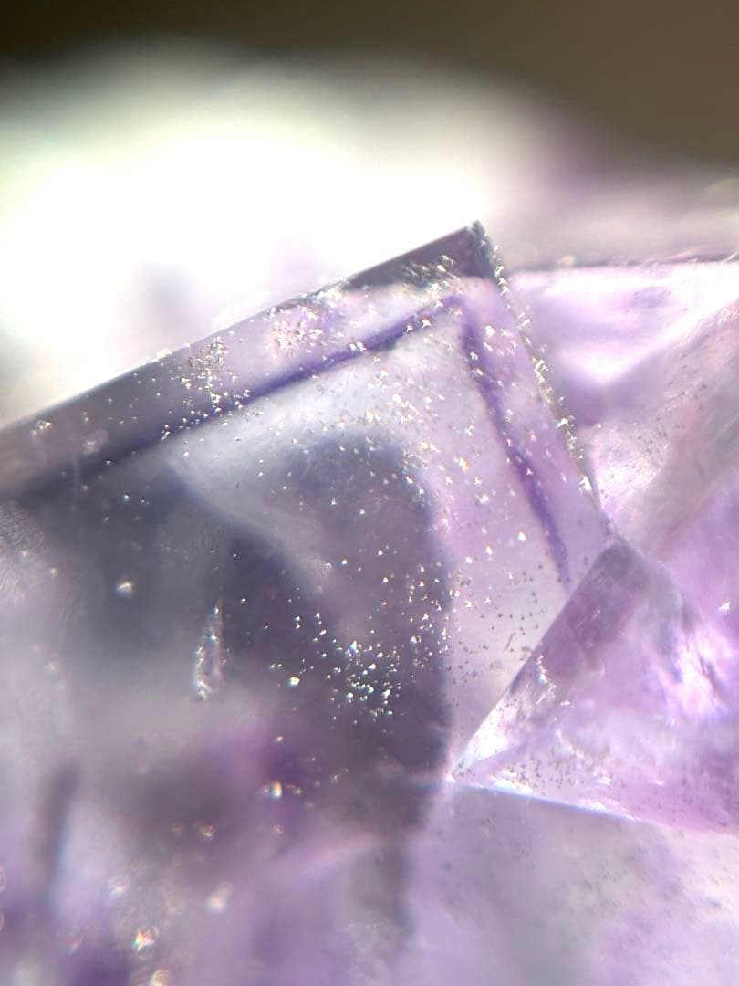 中国産　フローライト　パイライト　水晶　共生鉱物　原石　鉱物標本