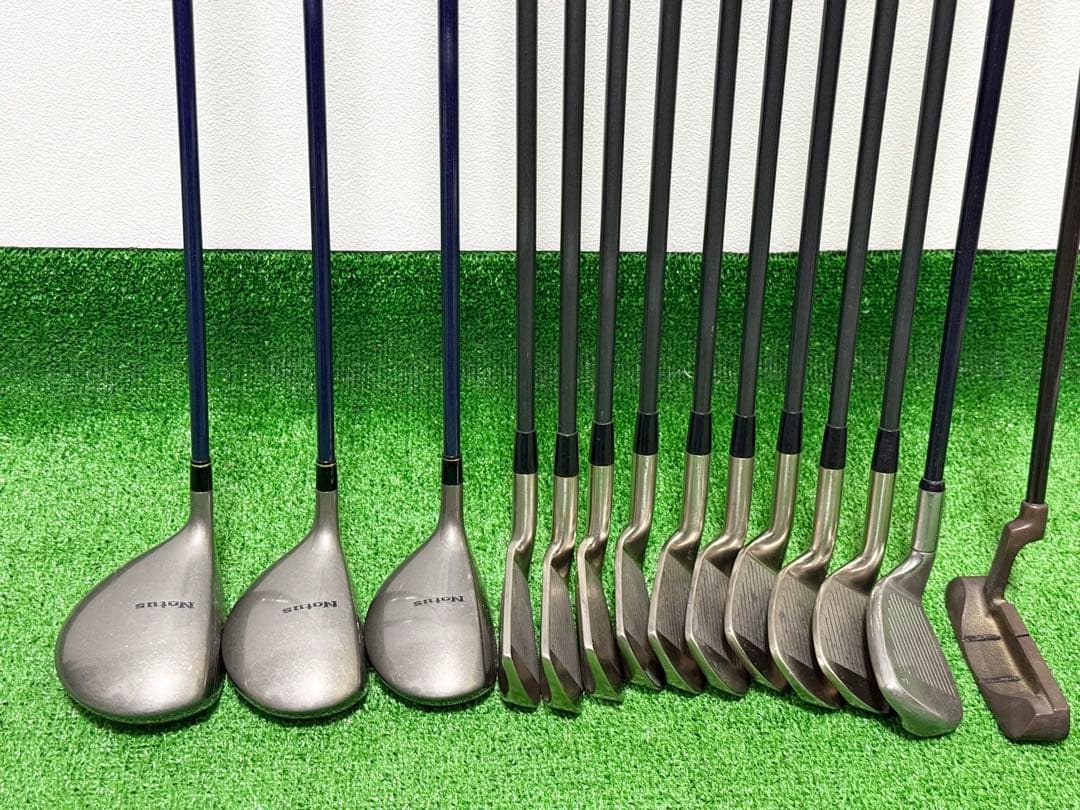 ミズノ Notus 統一 初心者 メンズ ゴルフクラブセット フルセット 一式