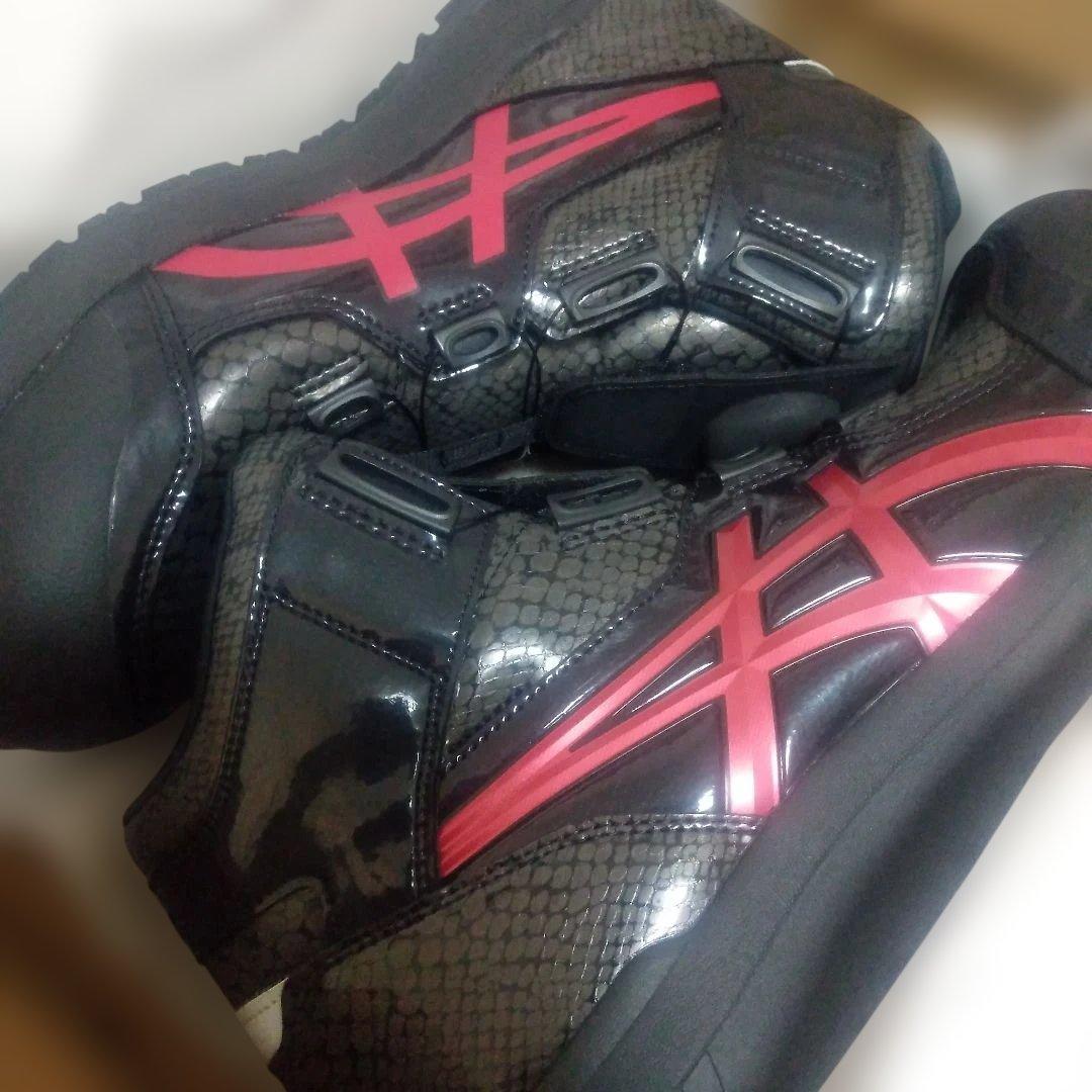 アシックス安全靴　CP304　限定 ヘビ柄　28cm