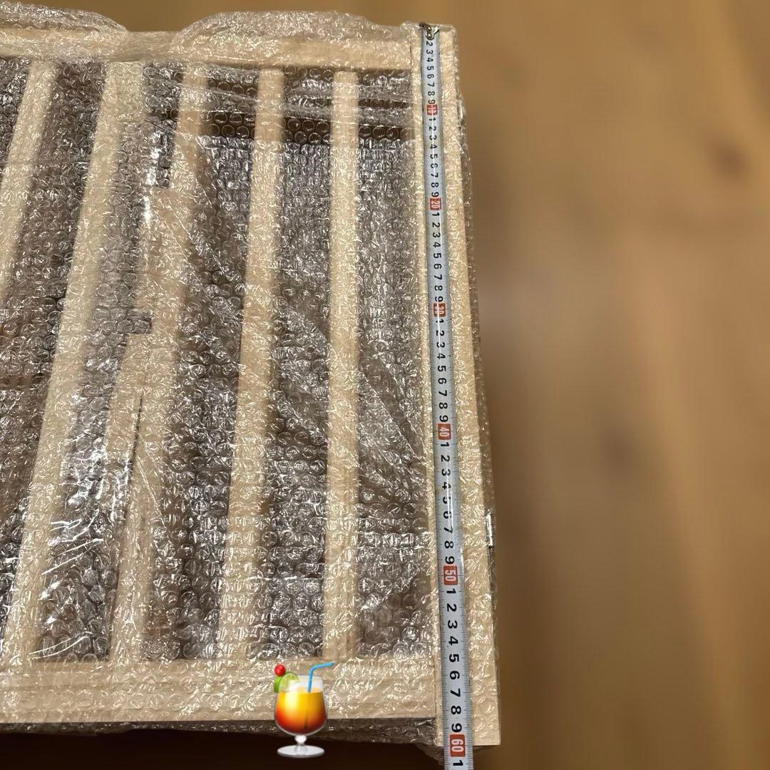 hinata様 未使用）ペット用木製ガード 長さ303cm 高さ60cm 折り畳