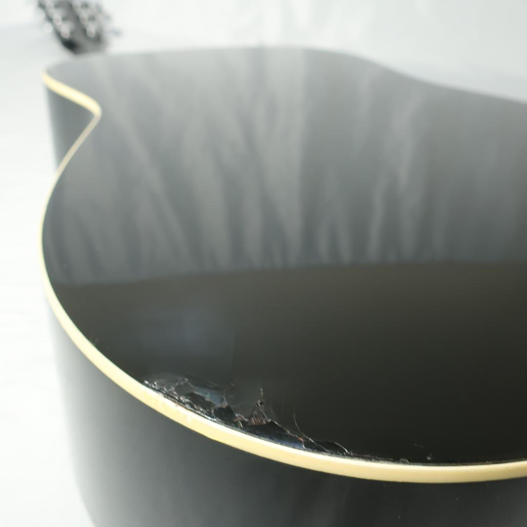 YAMAHA FG-423S BL トップ単板 ギター ブラック ケース付