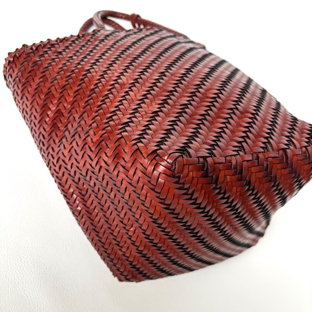 希少✨美品✨ラルフローレン　かごバッグ　トートバッグ　バケツ型　本革