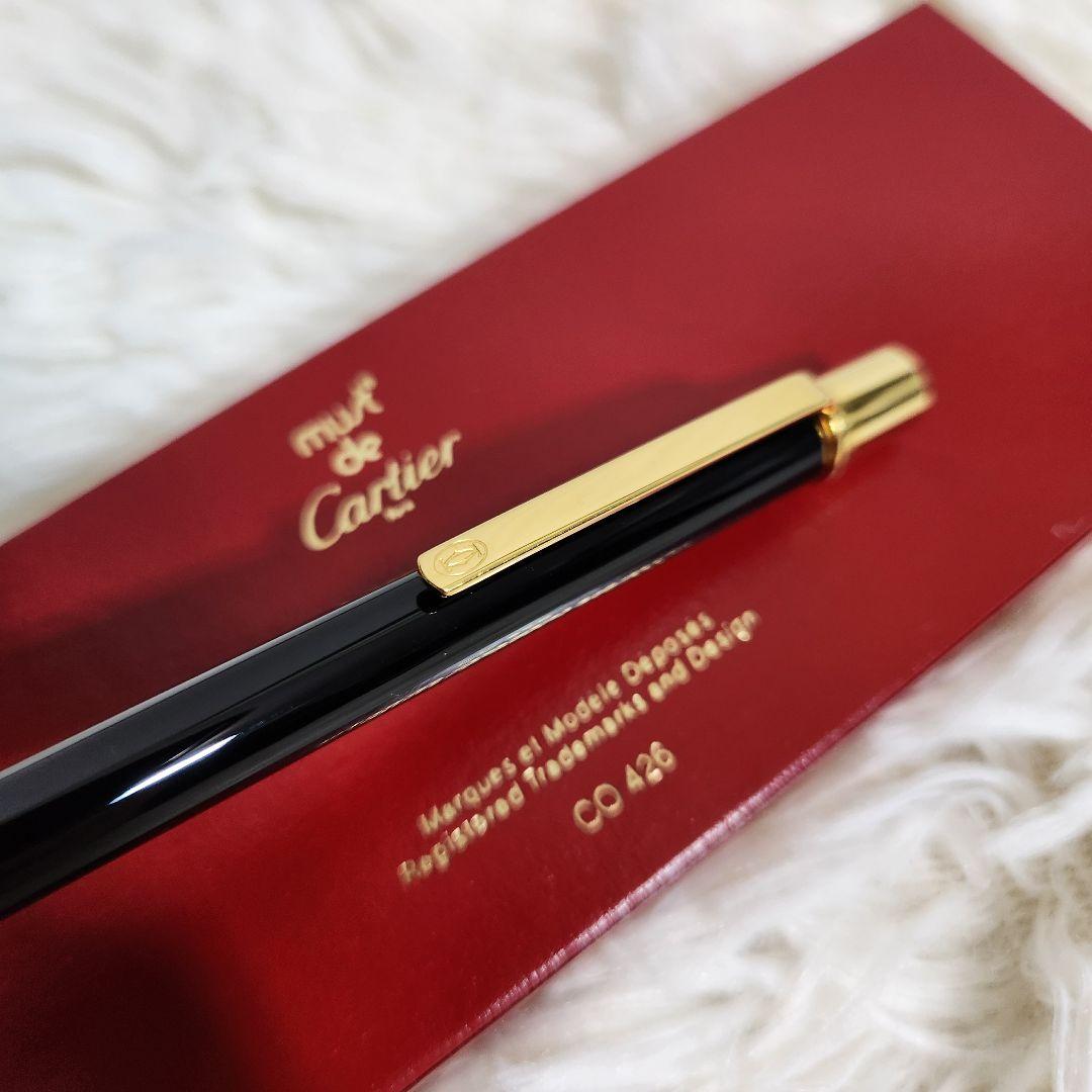 【ほぼ新品】Cartier must de Cartier ボールペン