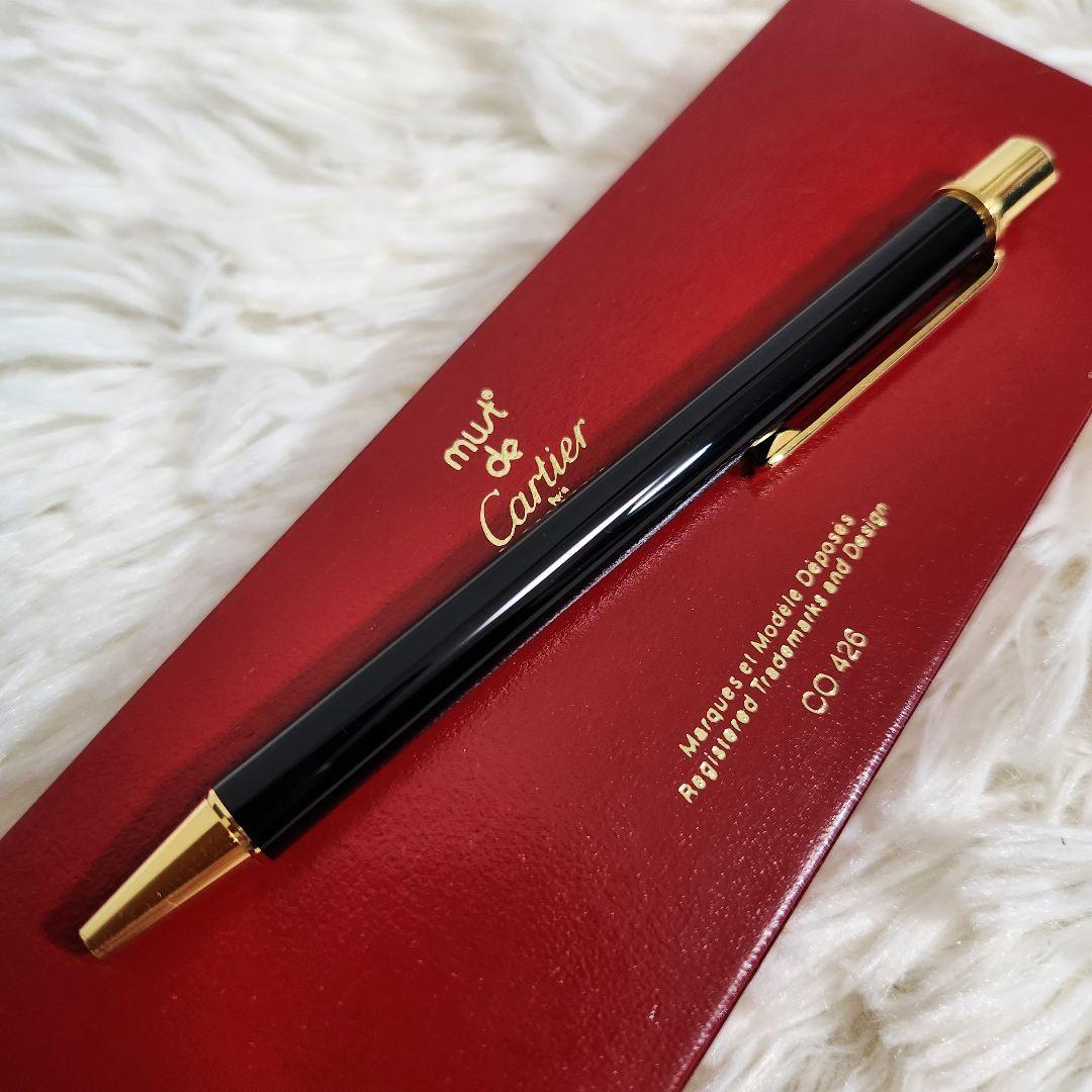【ほぼ新品】Cartier must de Cartier ボールペン