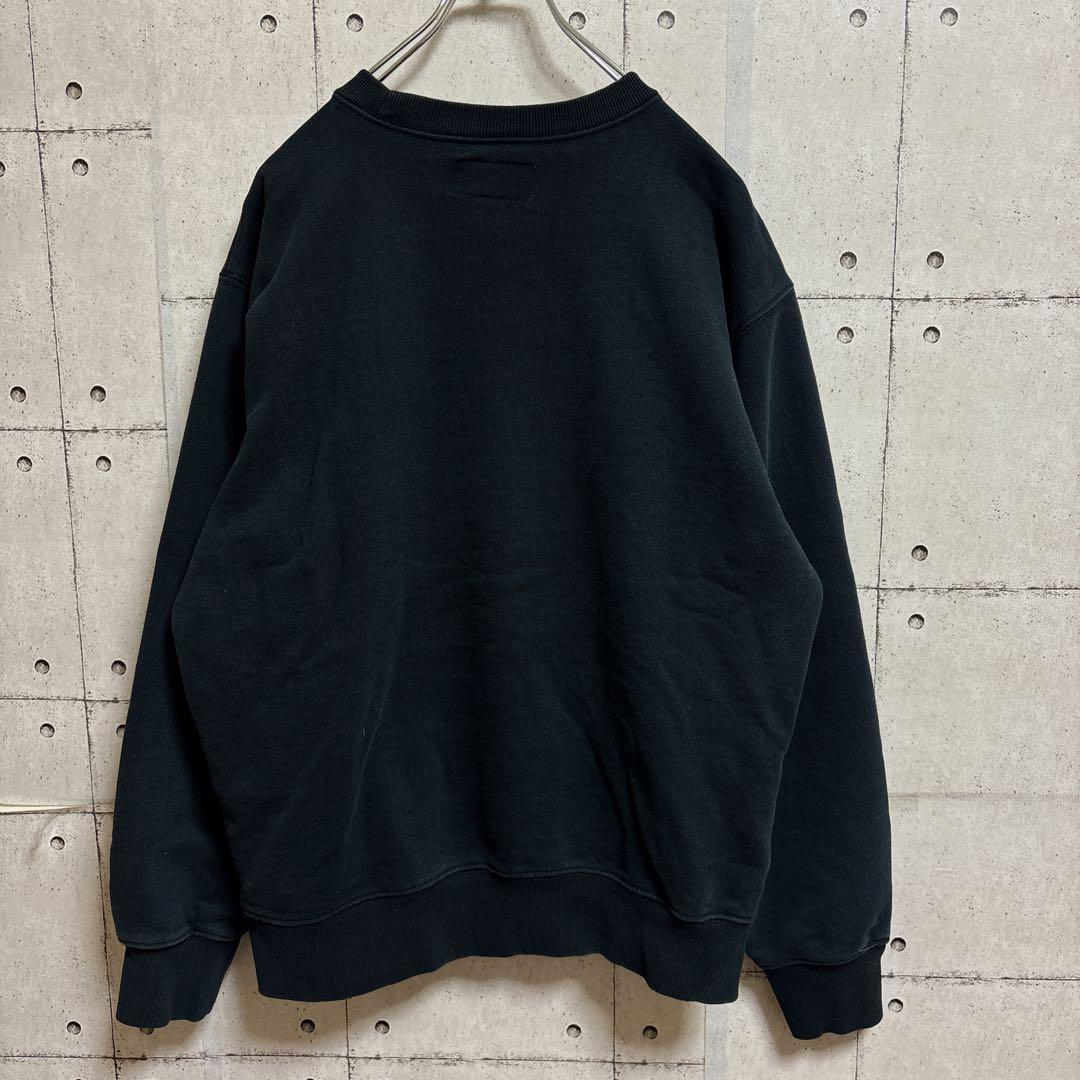 【状態◎、肉厚】thisisneverthat ブラック スウェット M ネバザ