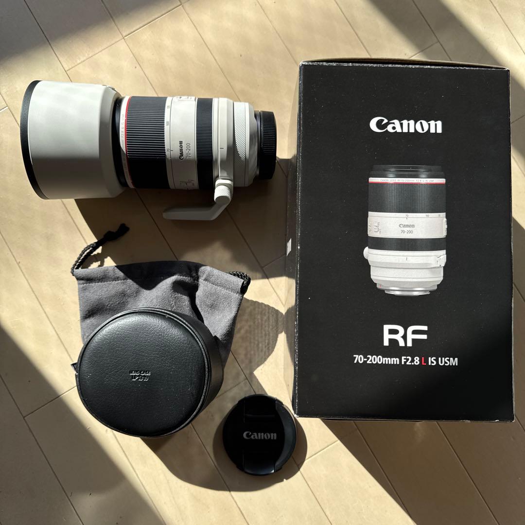 【極美品】Canon RF70-200mm F2.8 L 元箱・付属品完備