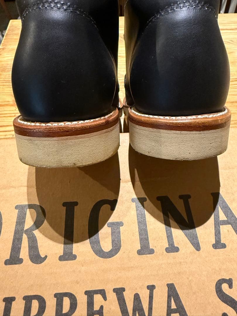 Chippewa 4025 BLK チペワ チャッカブーツ ブラック　US8.5