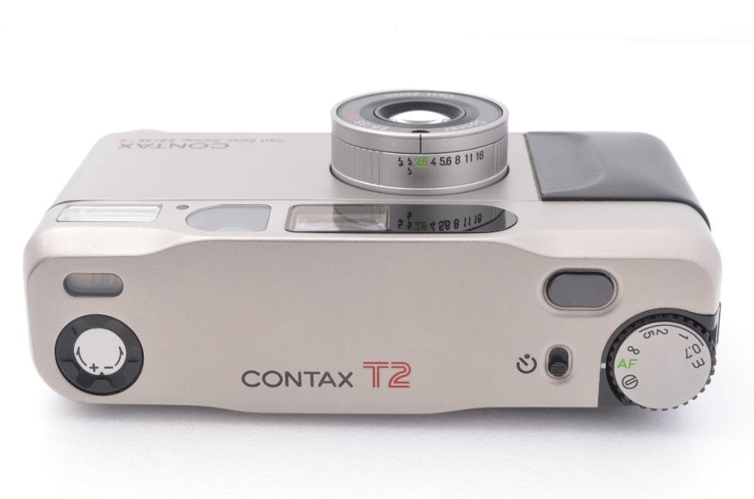 【美品】CONTAX コンタックス T2 ケース・箱等付属 【完動品】