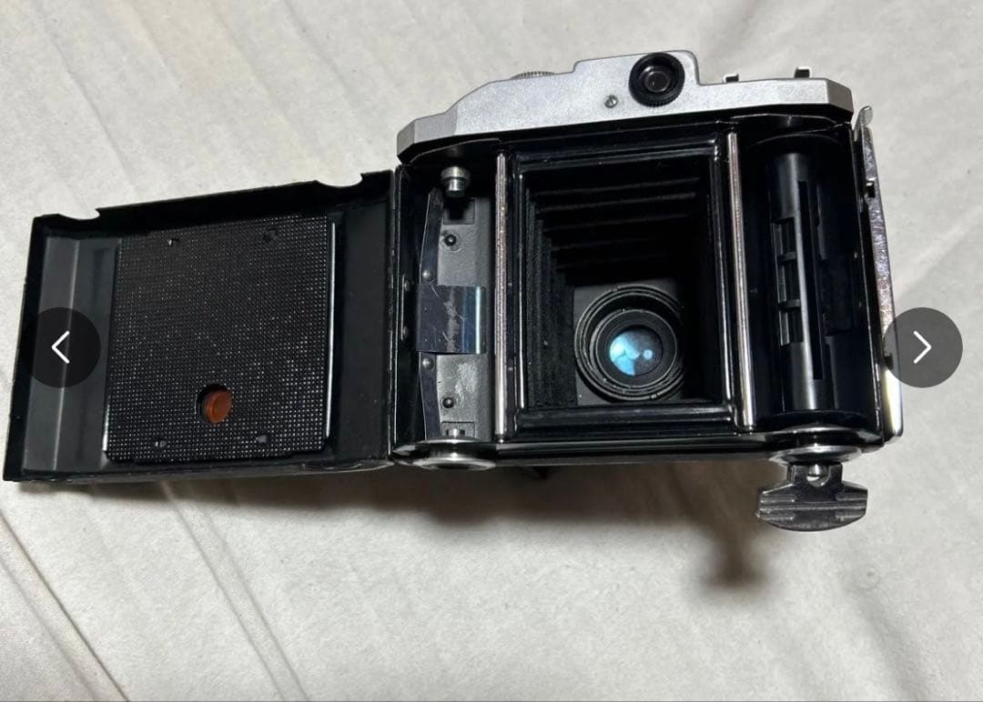 コニカ（Konica）のPearl III（パールIII）蛇腹カメラ アンティー