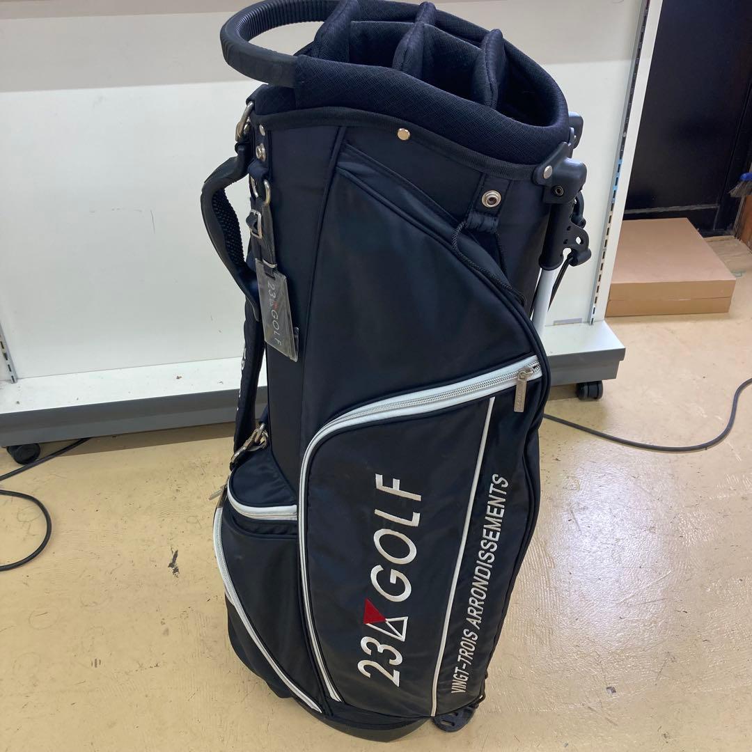 23区　GOLF ネイビー キャディバッグ