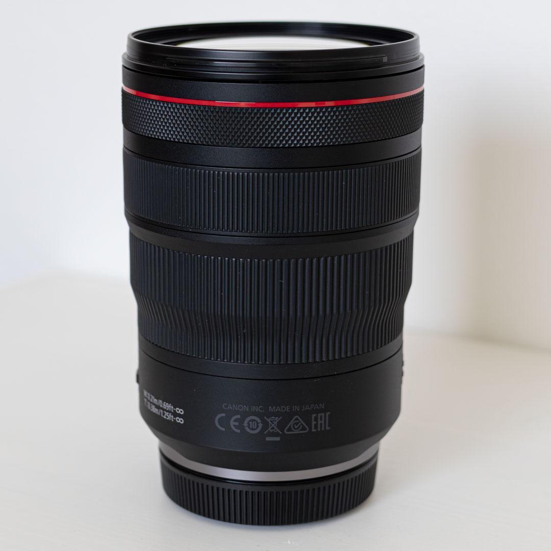 Canon RF24-70mm F2.8L IS USM レンズ保護フィルター付