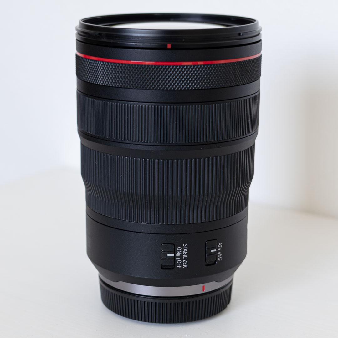 Canon RF24-70mm F2.8L IS USM レンズ保護フィルター付