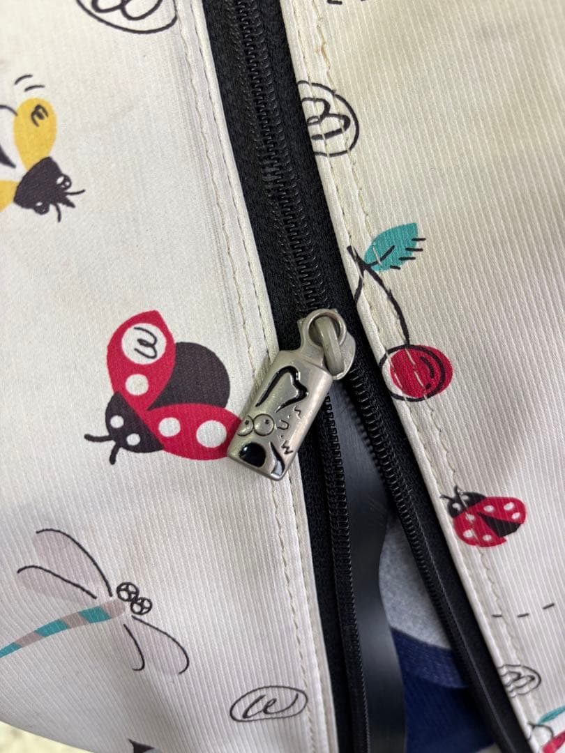 M・U SPORTS ユニーク柄 ホワイト ゴルフ キャディバッグ