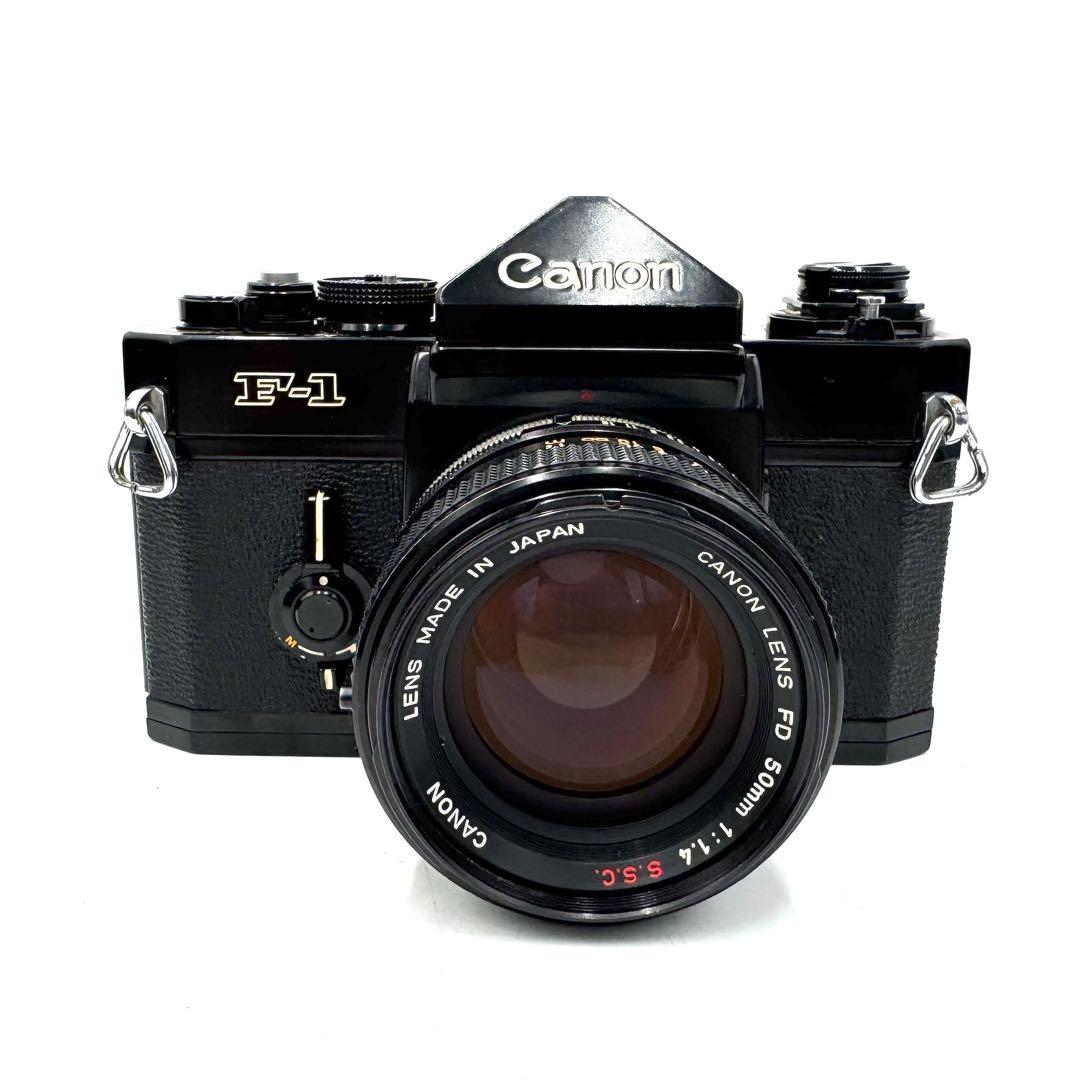 完動品 キャノン CANON F-1 前期 ＋ FD 50mm F1.4