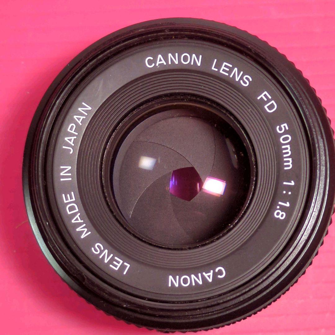 Canon キヤノン AV-1 LENS FD 50mm 1:1.8 フィルム