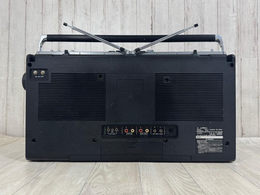 【動作品】SHARP シャープ GF-303 ラジカセ 昭和レトロ名機ラジオ