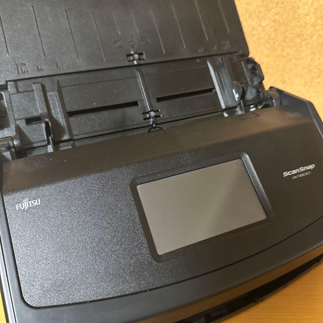［けいすけべ］ScanSnap iX1600 黒　本体、ケーブルのみ