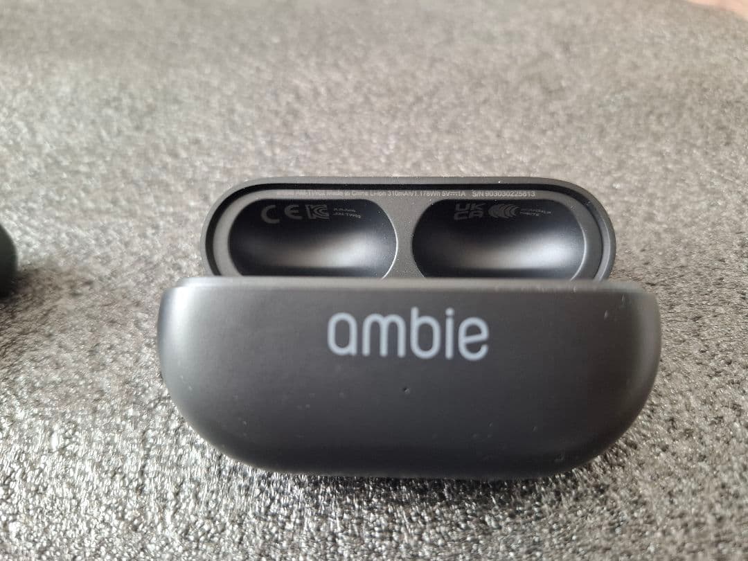 フォースambie AM-TW02 Black×Black