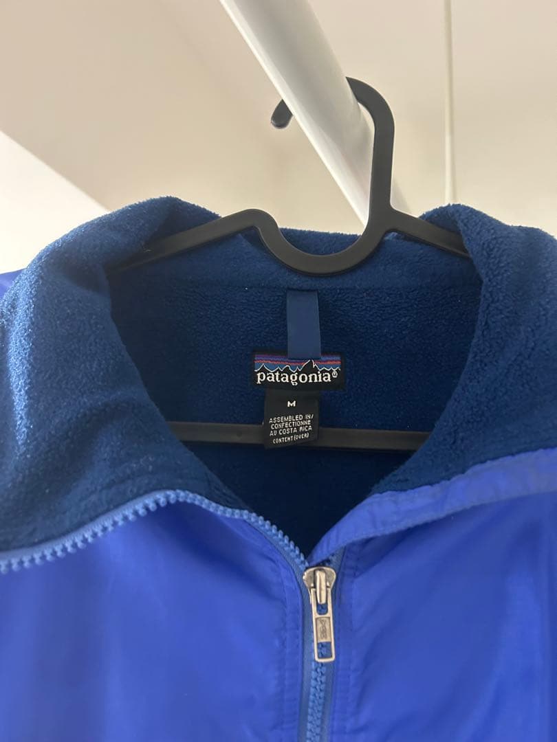 patagonia ナイロンジャケット M 青