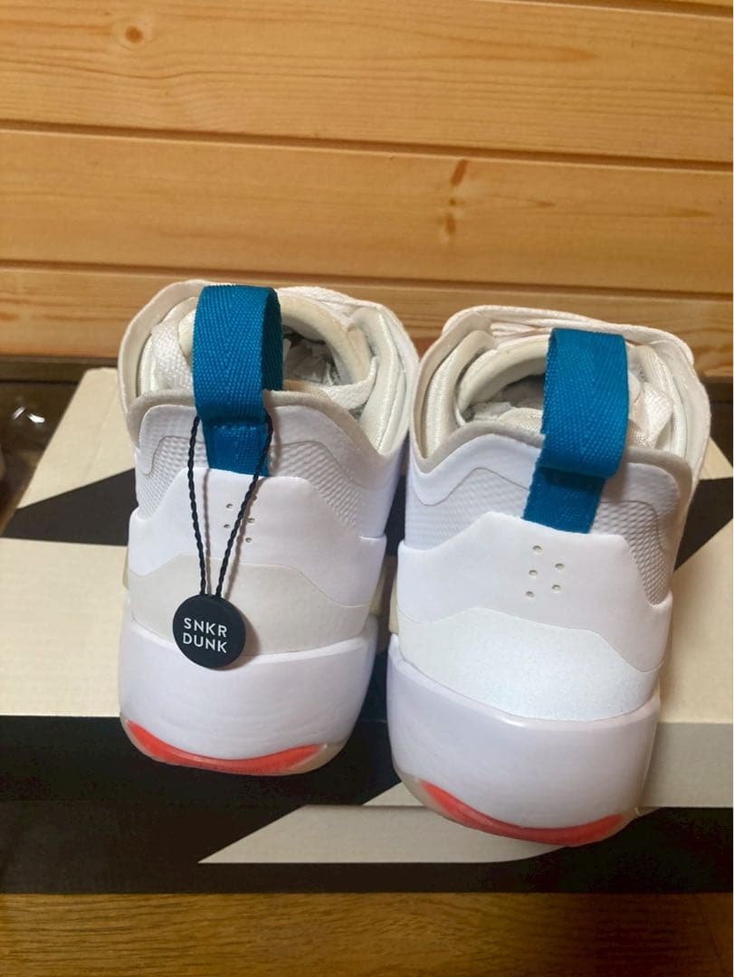 ク*o様 ナイキ ジョーダン ルカ 1 PF ホワイト/ネオ ターコイズ 26.