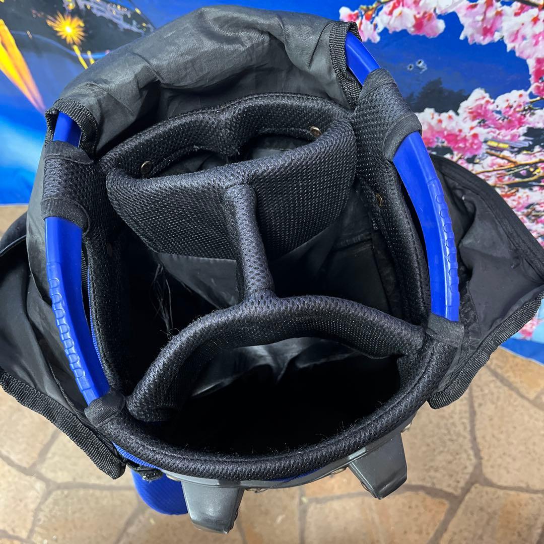 寶BT-1064 SRIXON スタンドキャディバッグ ブルーブラック