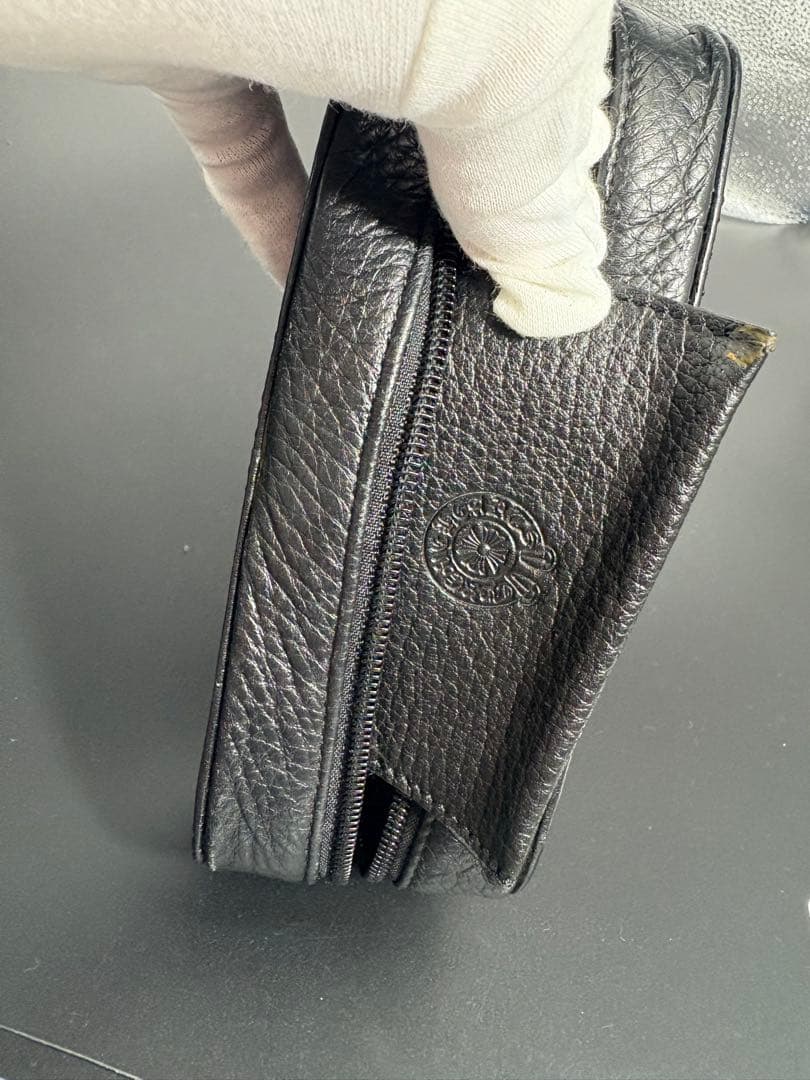 CHROME HEARTSアイウェア　劇渋　ブラック×ピンクのサングラス