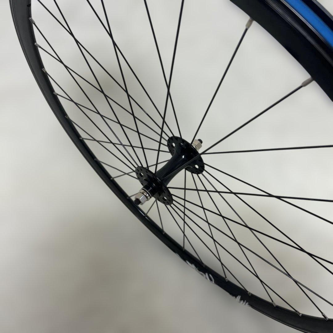 【極美品】ピスト用　ホイール 前後セット　ブラック