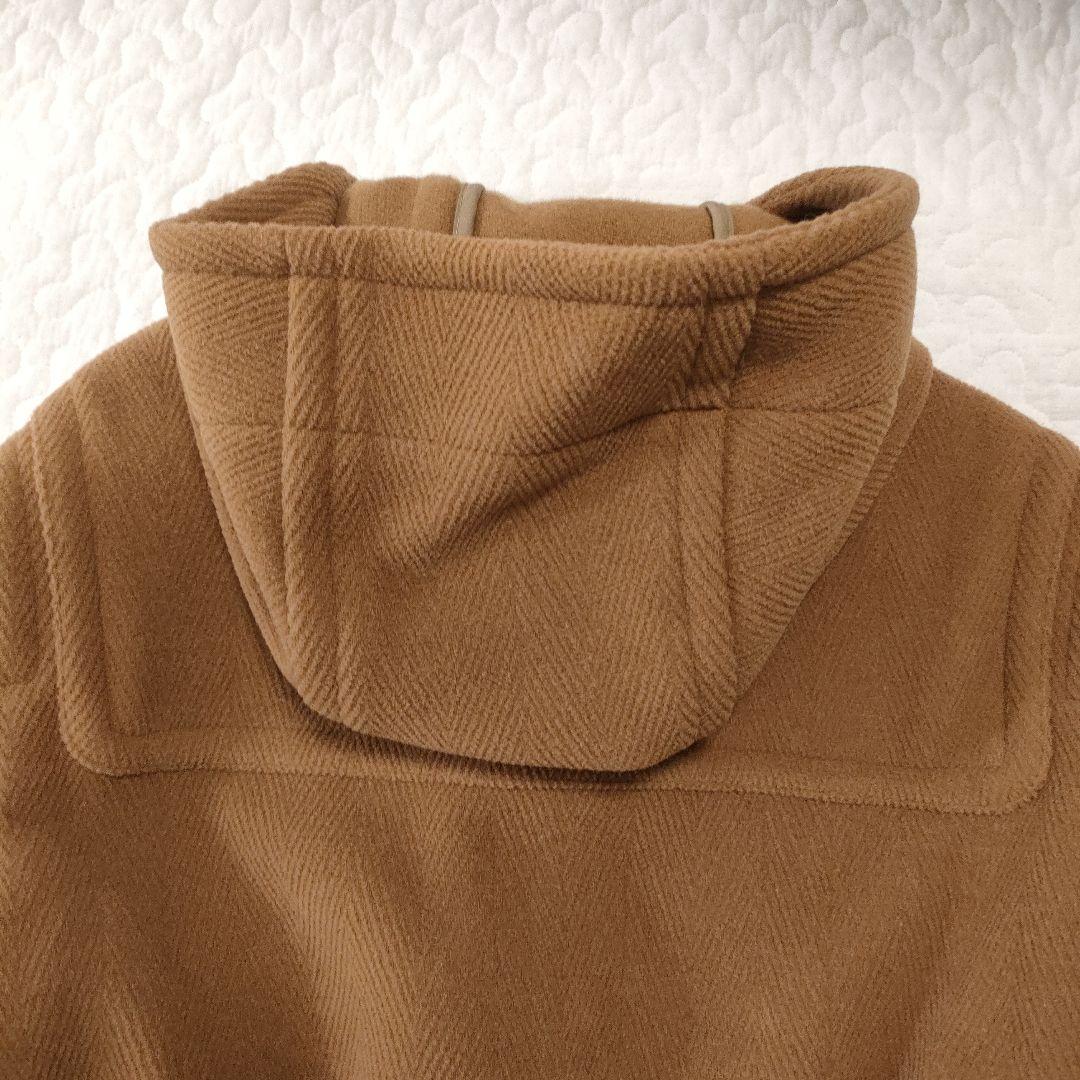 極美品✨マッキントッシュ　ロングダッフルコート　ヘリンボーン　キャメルブラウン
