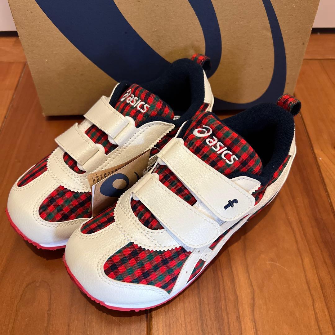 【新品未使用】familiar ファミリア アシックス スニーカー 18cm