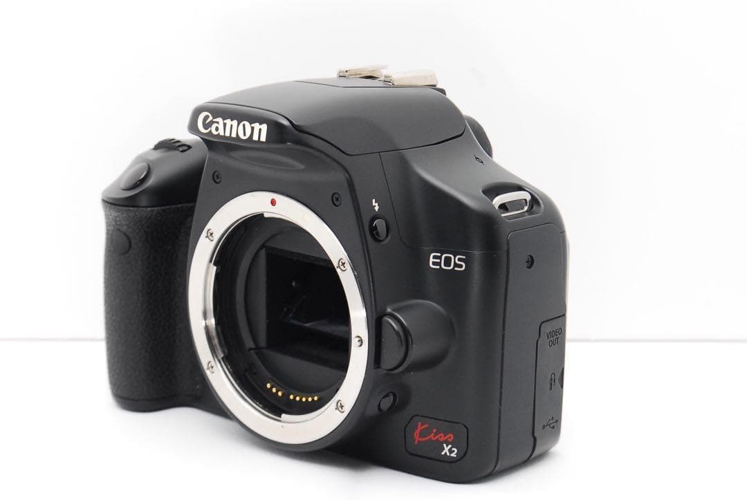 【ショット数極僅】美品 Canon Kiss X2 レンズキット スマホ転送◎