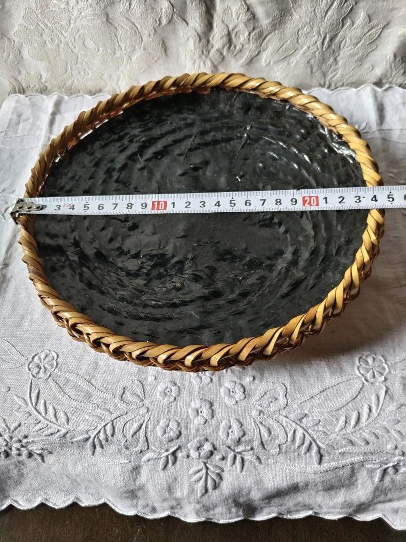 茶道具　炭籠、籠まとめ