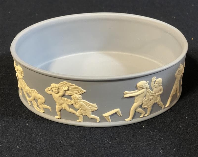 ウェッジウッド　ジャスパー　 トリンケットボックス お菓子入