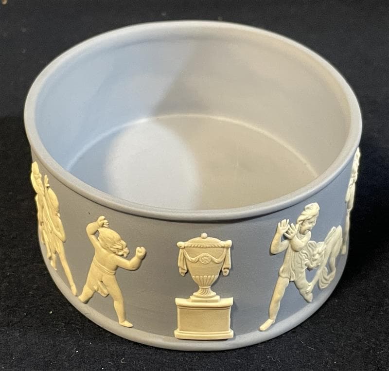 ウェッジウッド　ジャスパー　 トリンケットボックス お菓子入