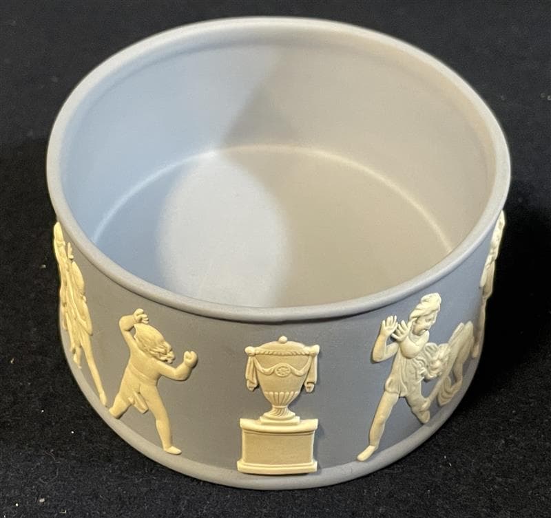 ウェッジウッド　ジャスパー　 トリンケットボックス お菓子入