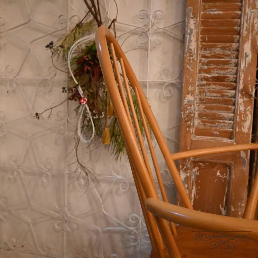 L3710-18-2 英国ヴィンテージ ERCOL アーコールチェア クエーカー