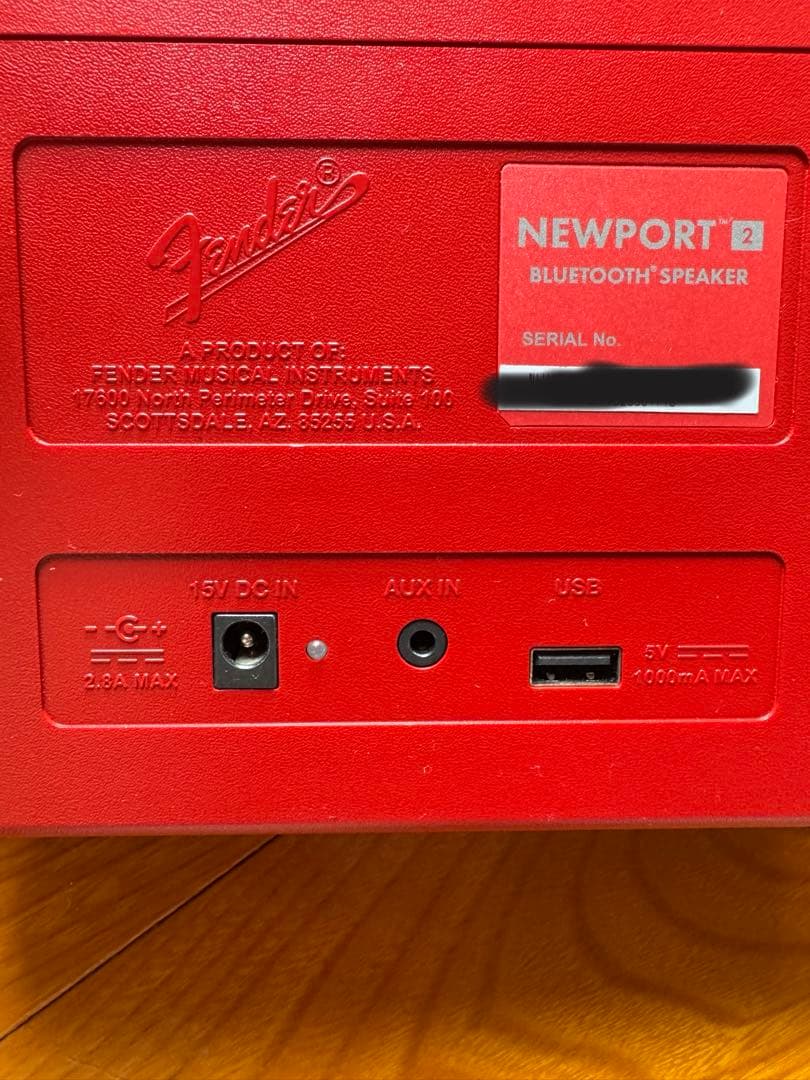 スピーカー・ウーファー Fender Audio Newport 2 Bluetooth Speaker
