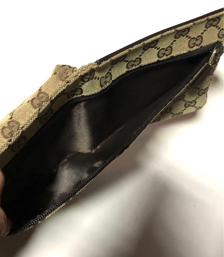 美品未使用GUCCI ☆GGシマレーザーパターン ☆ウエストポーチ