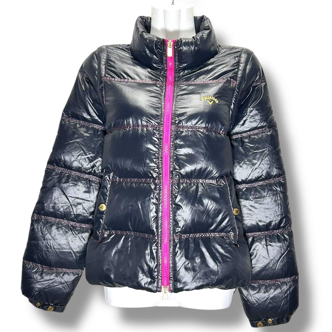 Callaway キャロウェイ 2WAY ダウンジャケット L 黒 ダウン90%