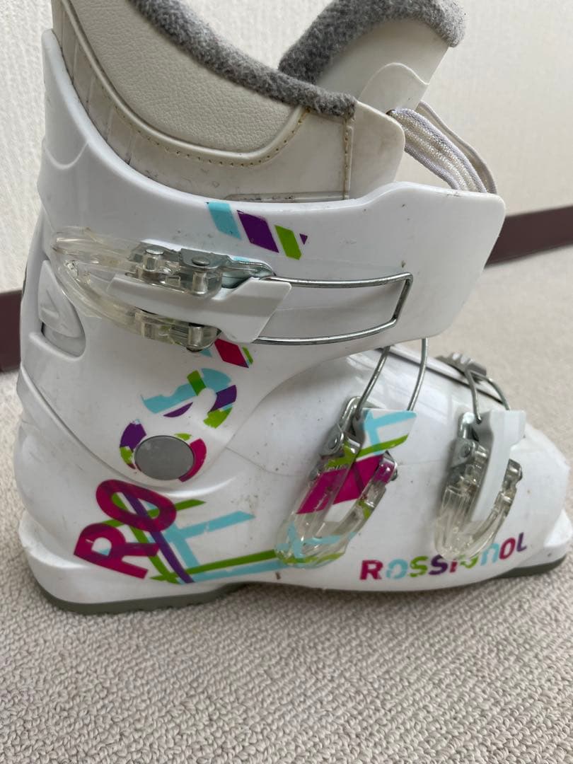 Dynastar スキーセット ロシニョール ブーツ ピンクポール