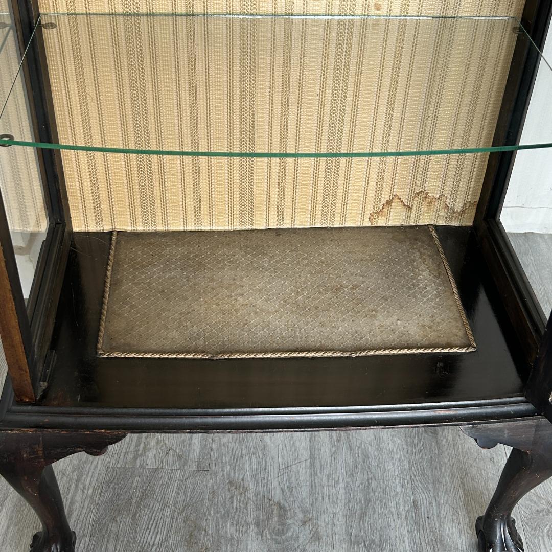 イギリス アンティーク家具 ディスプレイ キャビネット 1930年頃 768A