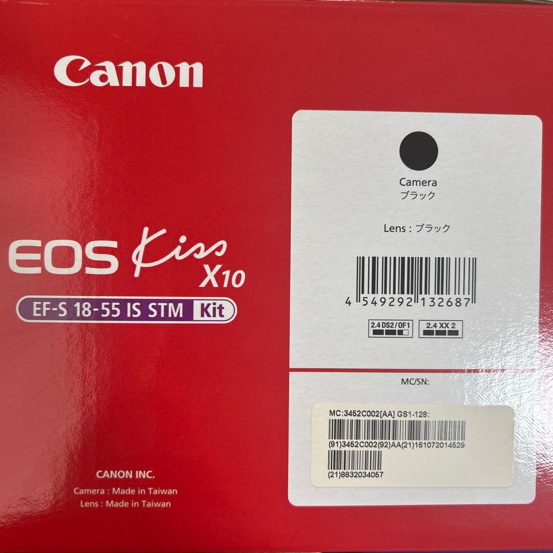 デジタルカメラ Canon EOS Kiss X10 EF-S 18-55 IS STM Kit