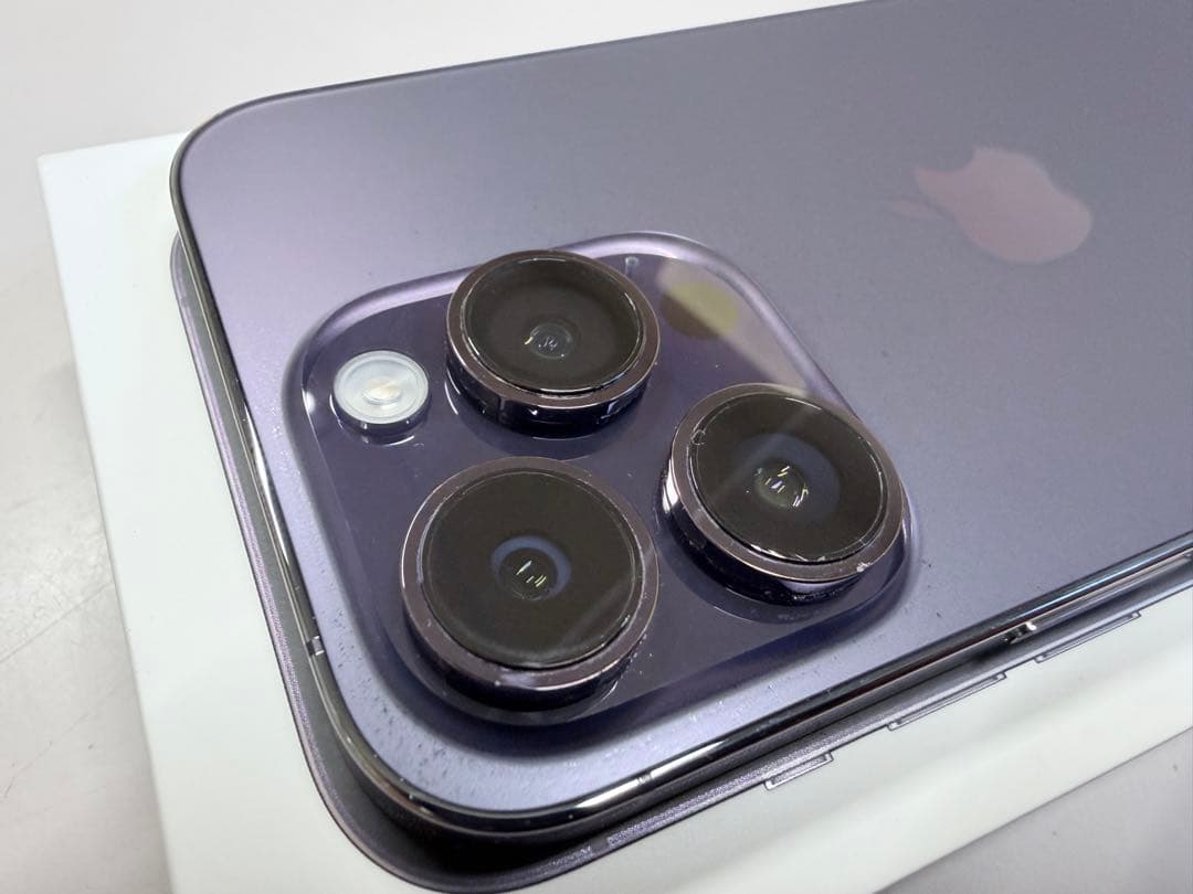 iPhone 14 Pro 256GB ディープパープル 小傷あり 本体