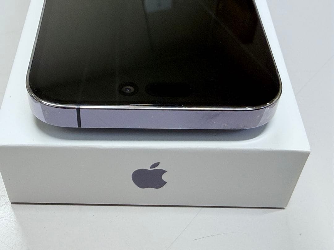 iPhone 14 Pro 256GB ディープパープル 小傷あり 本体