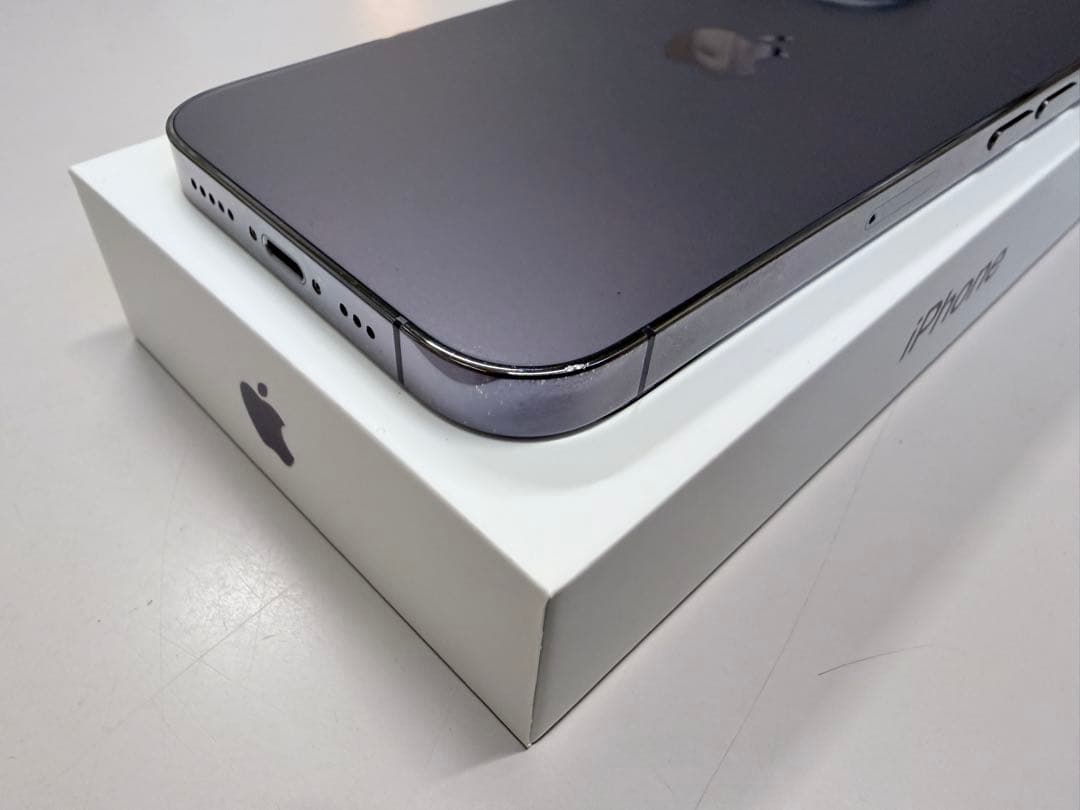 iPhone 14 Pro 256GB ディープパープル 小傷あり 本体