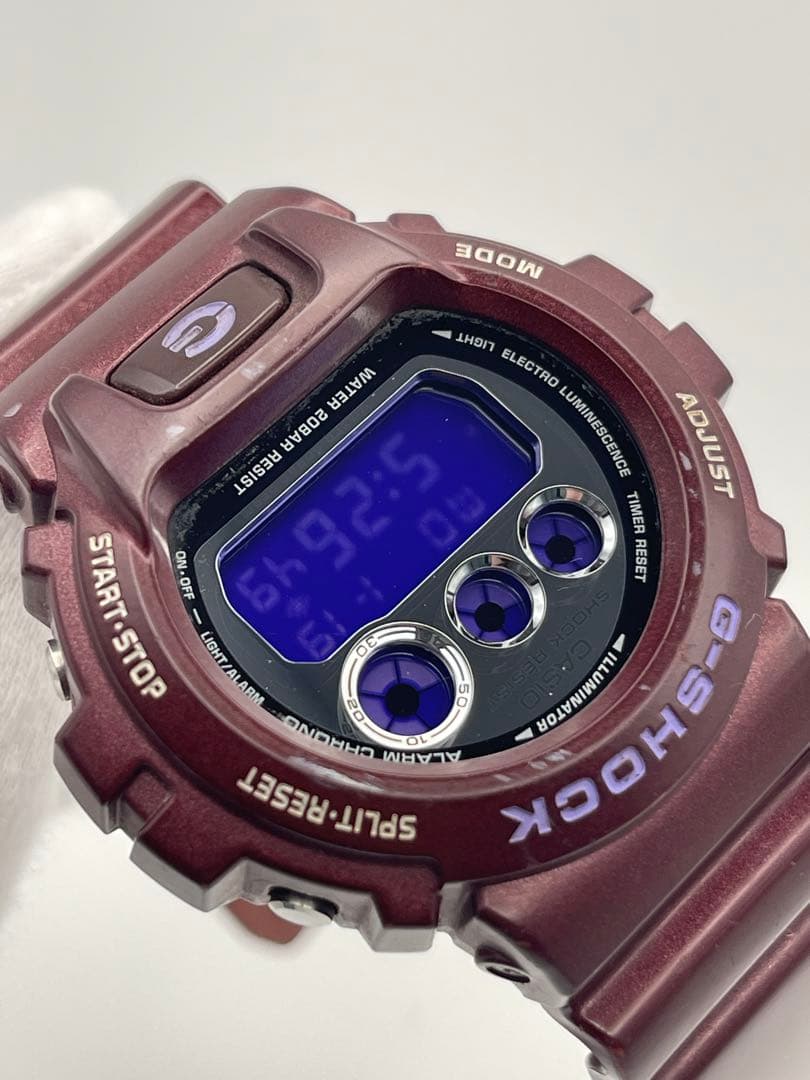 G-SHOCK DW-6900SB-4 ワインレッド レア カシオ