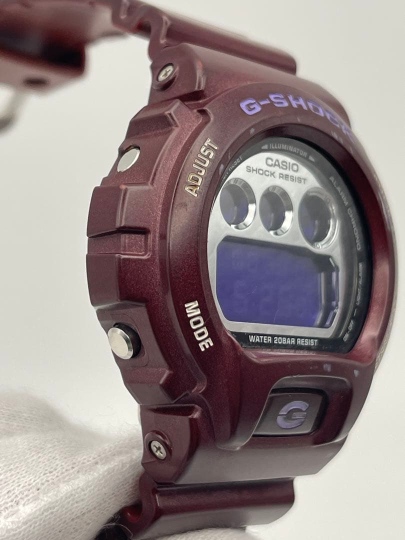 G-SHOCK DW-6900SB-4 ワインレッド レア カシオ