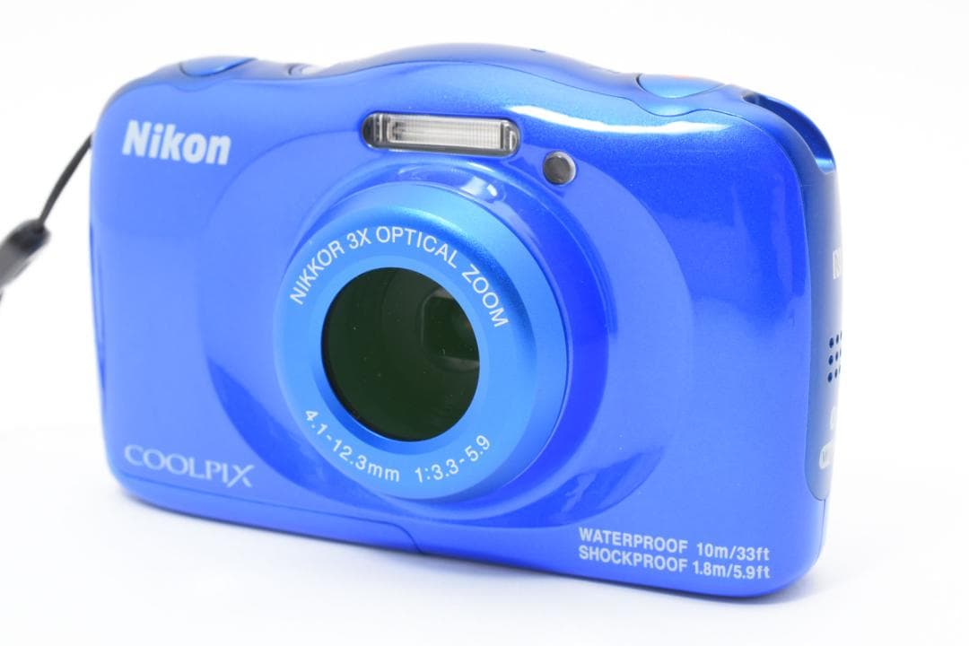 【極美品】Nikon COOLPIX W100 ブルー　ほぼ新品！